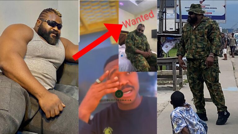 Kizz Daniel’s bouncer in serious trouble as Soldier declare him wanted for wearing Army uniform.