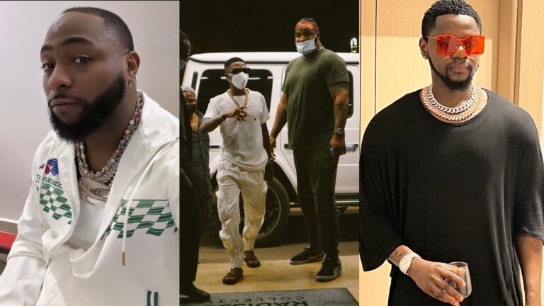 Wizkid spark reactions on the internet after photo of him with his heavy bouncer Roy resurfaced.